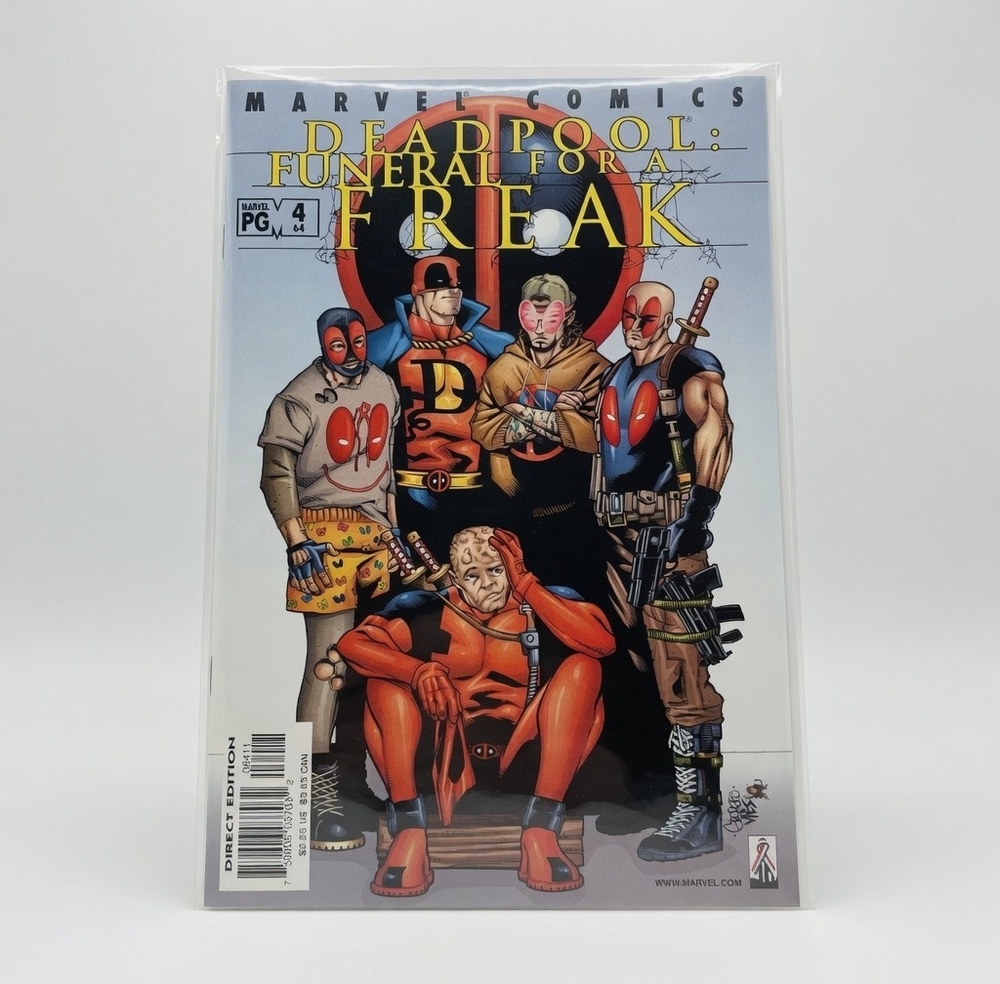 Marvel Comics Deadpool Funeral for a Freak #4 Issue 64 Direct Edition NM New